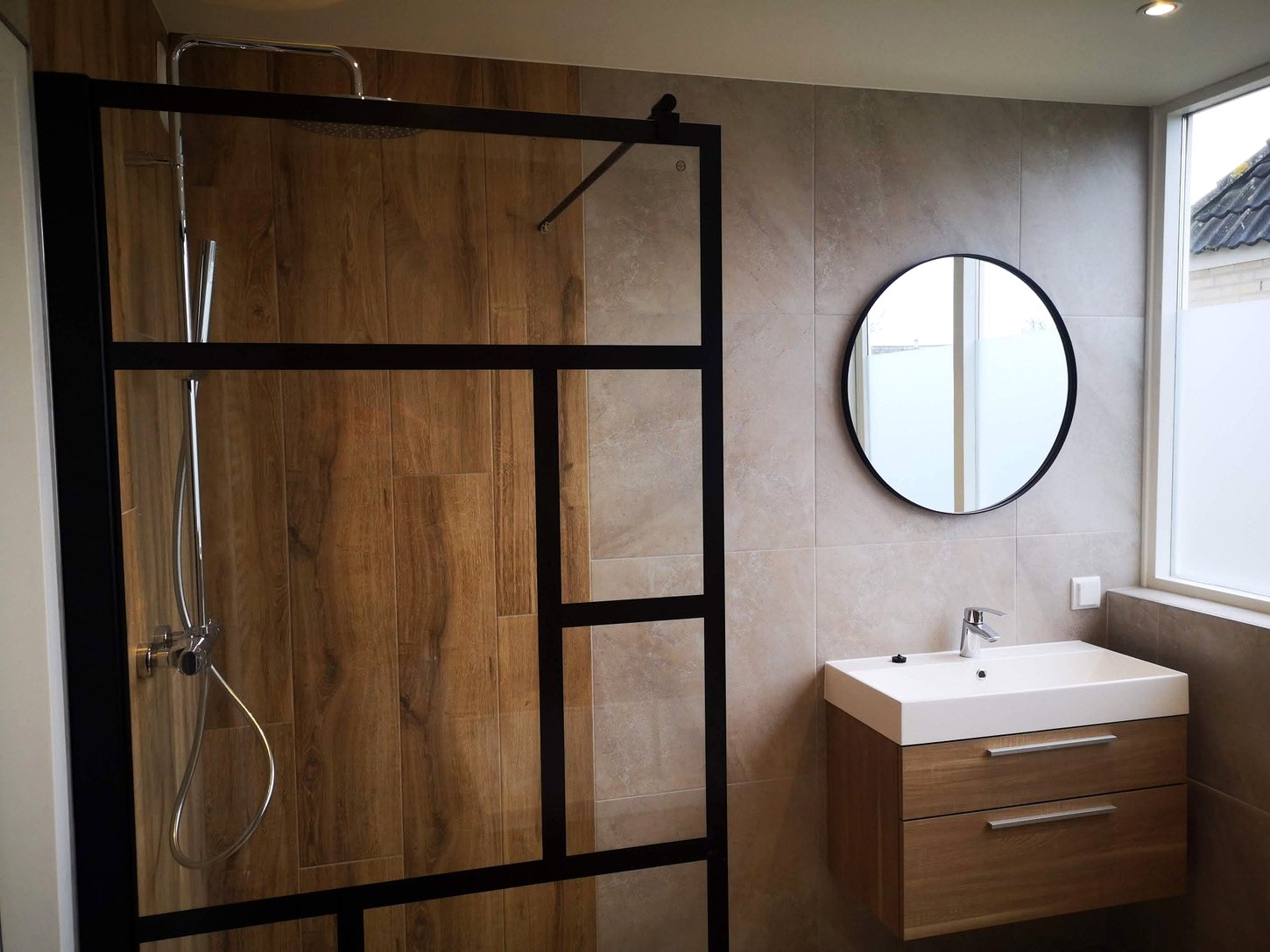 Badkamerrenovatie – eigen projectfoto Klusbedrijf Ceasar